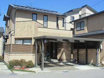石川県金沢市 S様邸の屋根塗装リフォーム事例写真