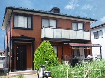 石川県能美市のお客様の屋根重ね張りリフォーム事例写真