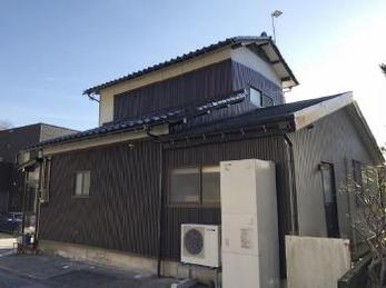 石川県金沢市山王町Ｍ様邸の外壁重ね張りリフォーム事例写真