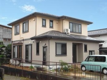石川県加賀市動橋町 Ｍ様邸の外壁塗装リフォーム事例写真