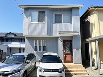 石川県金沢市小坂 I様邸 屋根塗装・の外壁重ね張りリフォーム事例写真