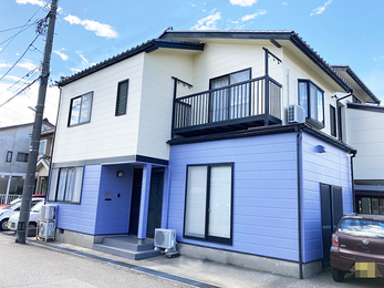 石川県金沢市H様邸の外壁塗装リフォーム事例写真