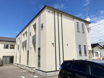 石川県金沢市 アパートの外壁塗装リフォーム事例写真