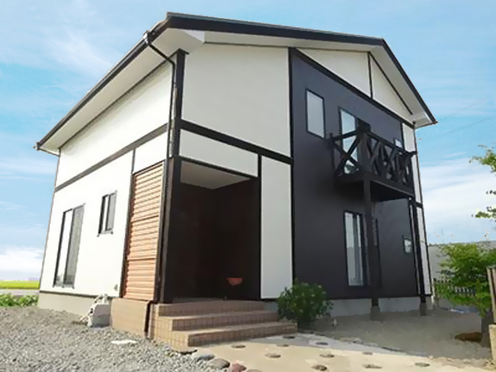 石川県金沢市近郊 外壁 屋根塗替えリフォーム施工事例 リックプロ 金沢市の外壁塗装 屋根塗装 雨漏り補修ならお任せ